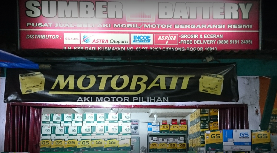 Toko Aki Terlengkap Di Bogor : Sumber Battery Bogor