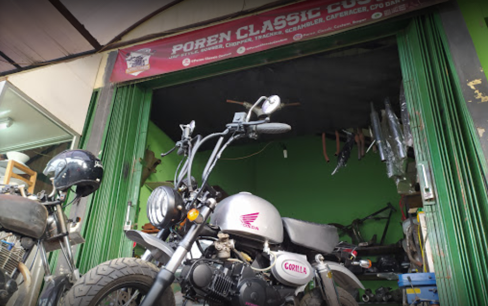 Motor Bogor : Poren Classic Custom Store